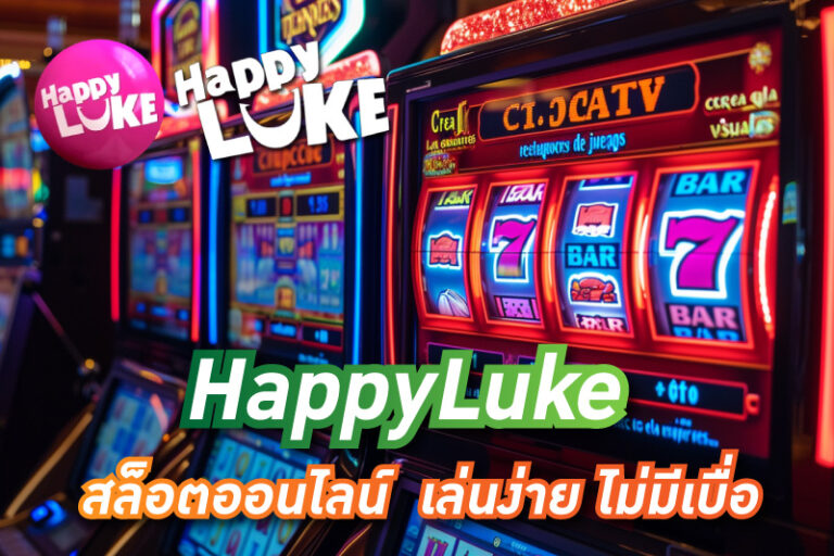 HappyLuke ทำความรู้จักกับสล็อตออนไลน์ เกมยอดฮิต เล่นง่าย ไม่มีเบื่อ
